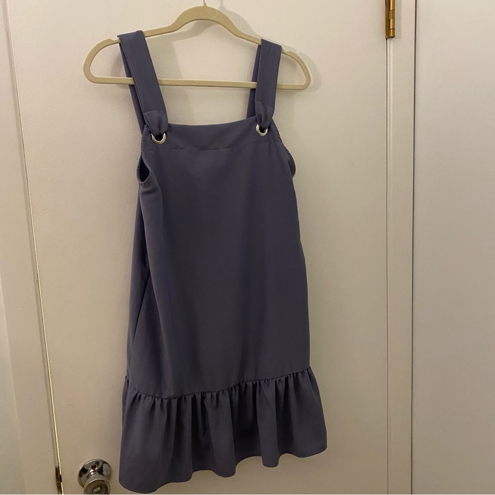 Everly Dress With Ruffle Bottom